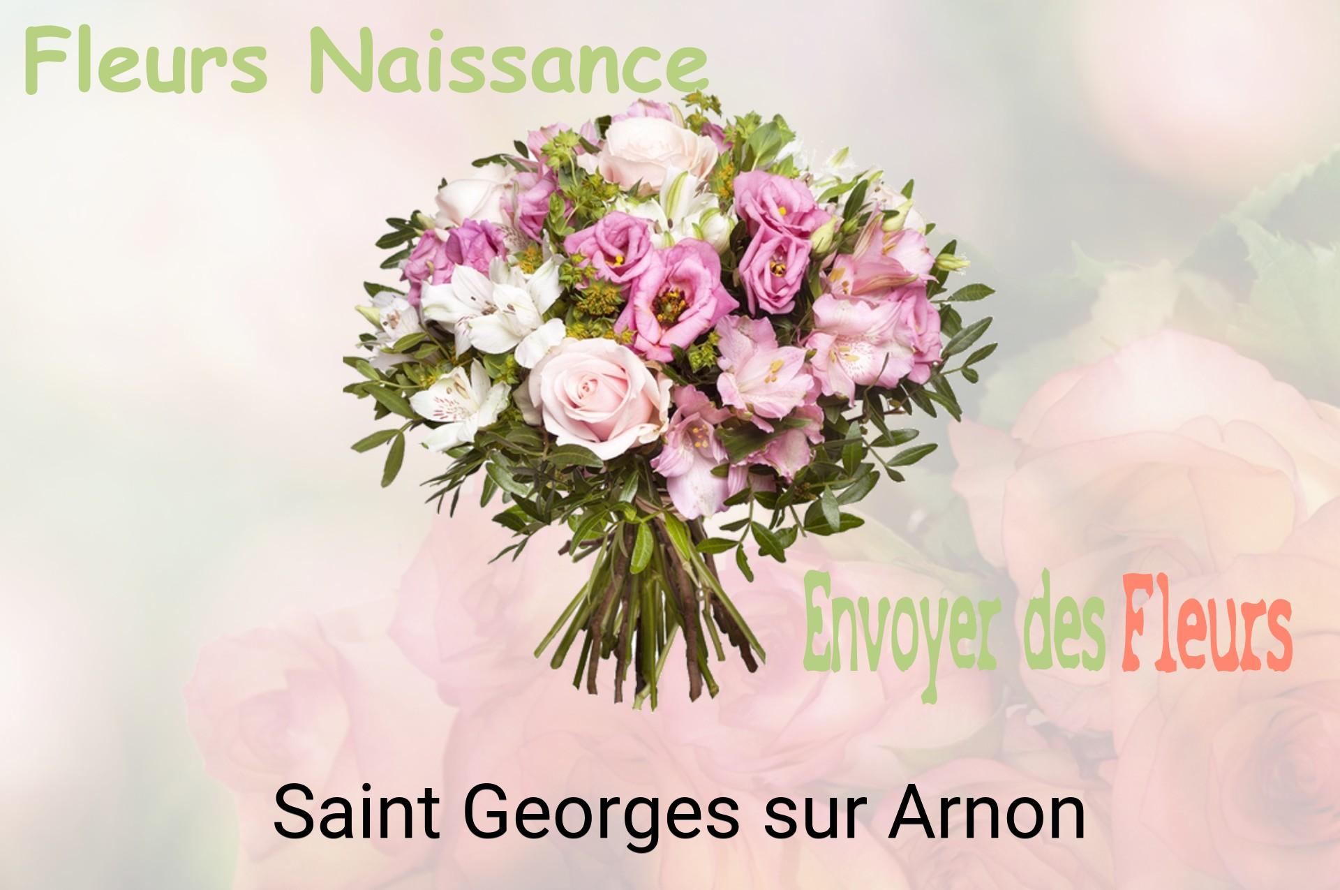 Bouquet de fleurs de naissance livré à Saint-Georges-sur-Arnon